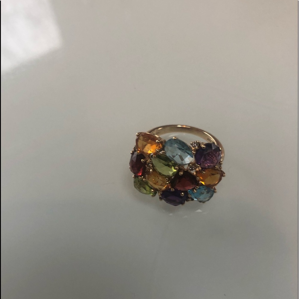 Swarovski Ring. Multi color stones